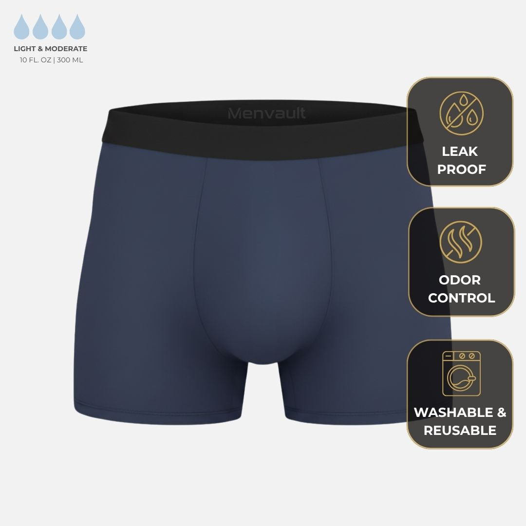 Boxer da uomo con protezione per tutto il giorno