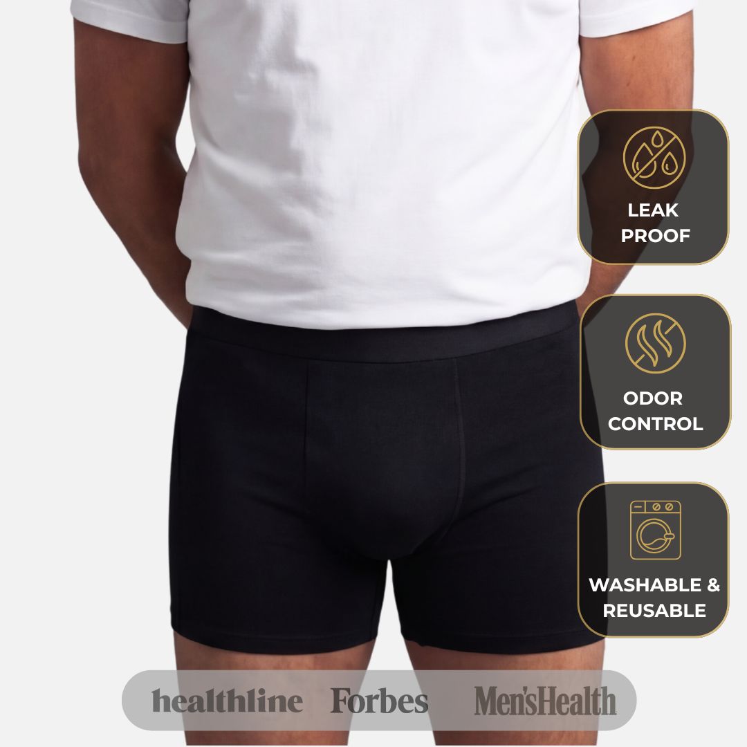 Boxer da uomo con protezione per tutto il giorno