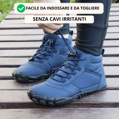 ORTOFLEX Alpine™ | Scarpe barefoot – calde e antidolorifiche