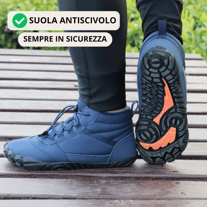 ORTOFLEX Alpine™ | Scarpe barefoot – calde e antidolorifiche