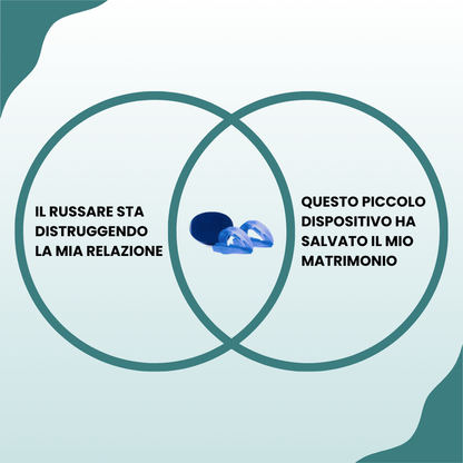 SENIUM™ – Bite anti-russamento silenzioso universale