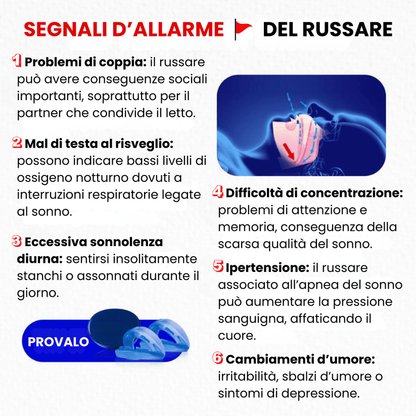 SENIUM™ – Bite anti-russamento silenzioso universale