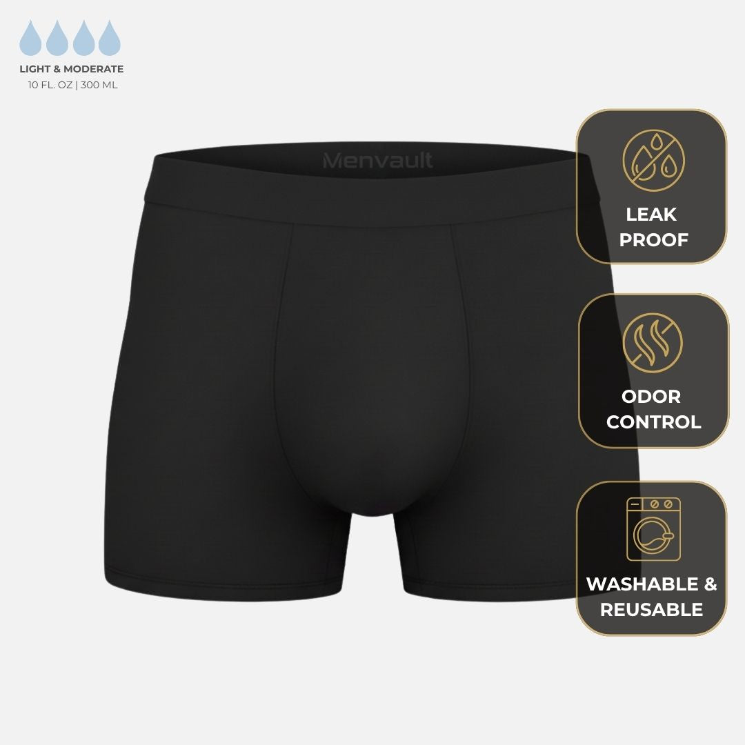 Boxer da uomo con protezione per tutto il giorno