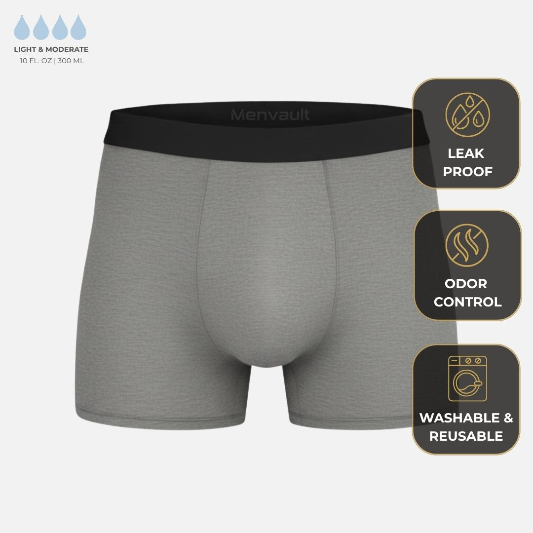 Boxer da uomo con protezione per tutto il giorno