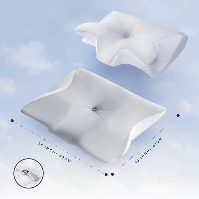 Funda refrescante para la almohada OrthoSleep™ de seda natural