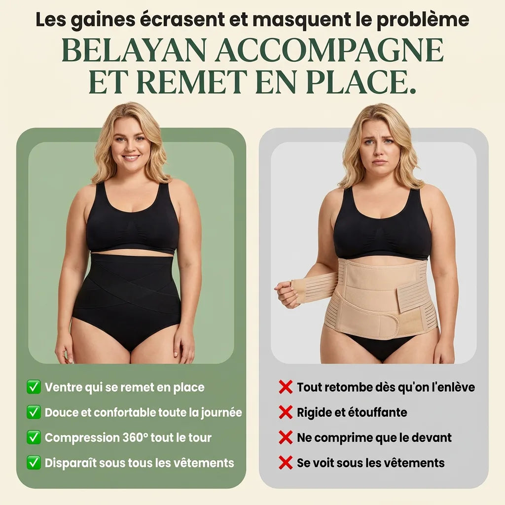 Slip post-partum — Compressione a 360°