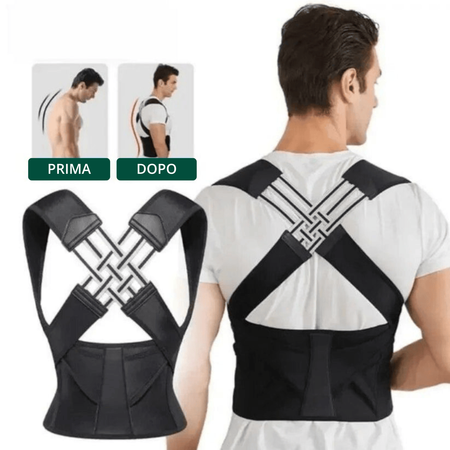 Cintura Posturale Senium™ – Supporto e comfort per la schiena