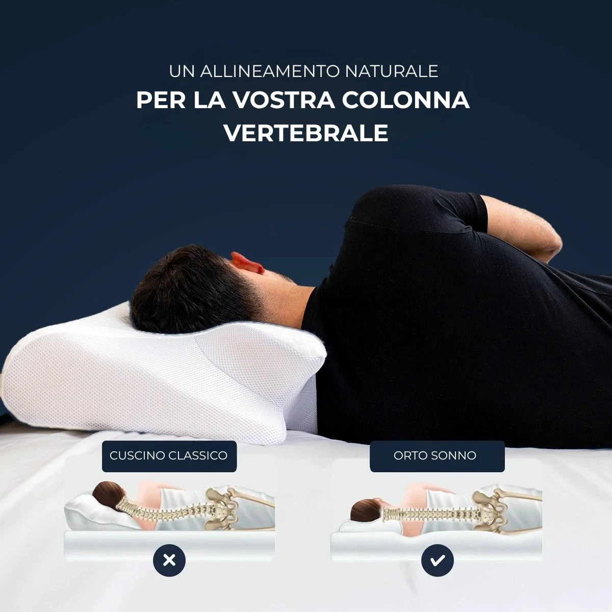 OrtoSonno™ - Sollievo per il collo