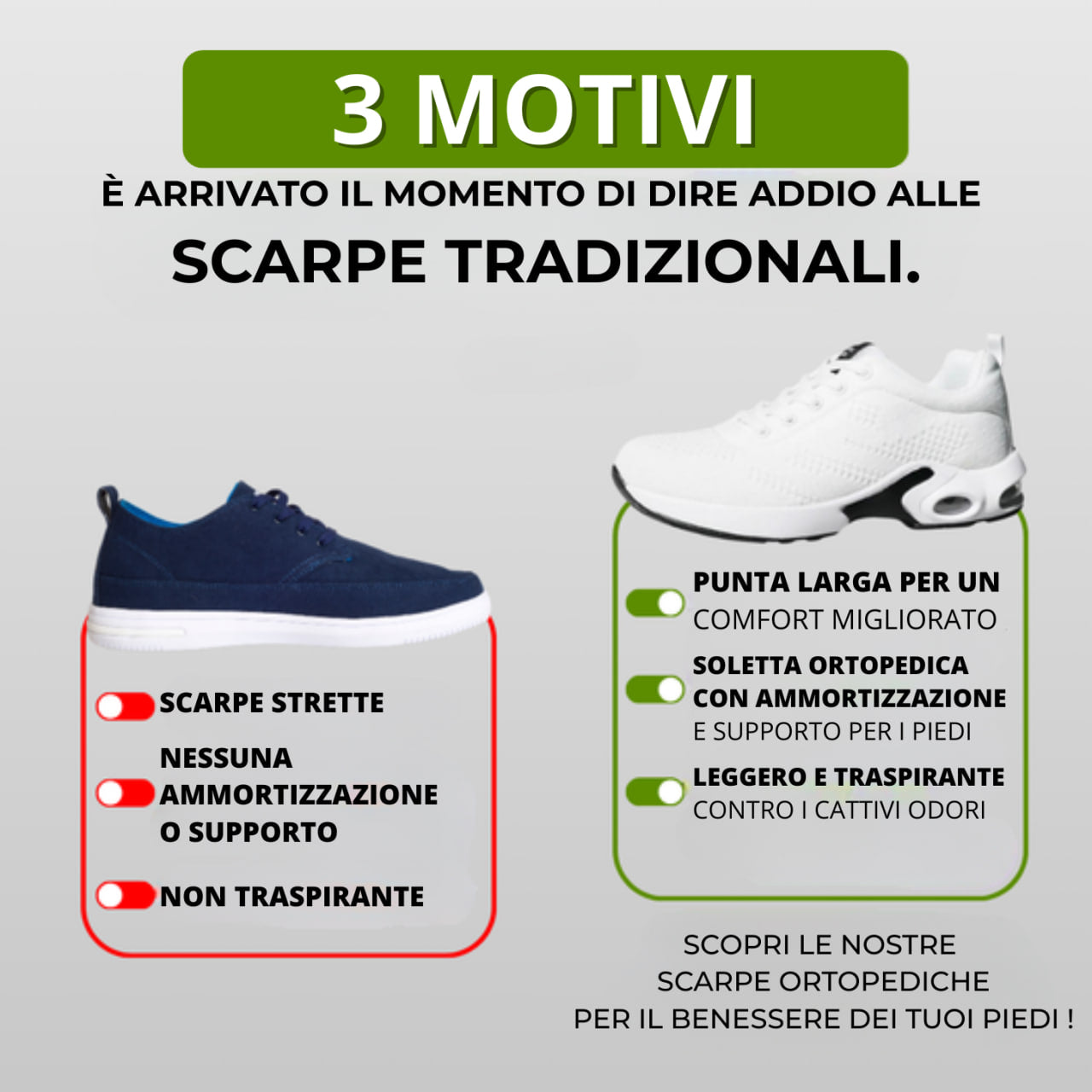 SENIUM - scarpe ergonomiche per alleviare il dolore