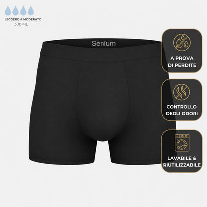 Boxer da uomo con protezione per tutto il giorno