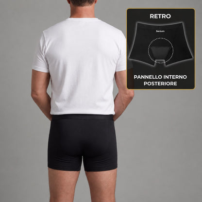Boxer da uomo con protezione per tutto il giorno